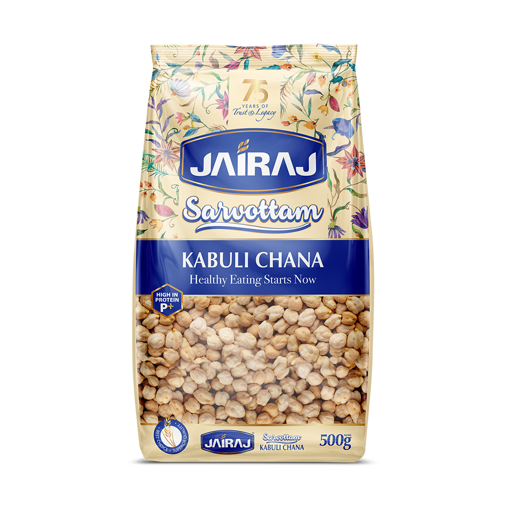 Jairaj Sarvottam Kabuli Chana 500 g