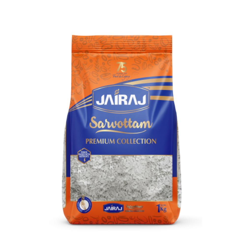 Roasted White Poha 1 Kg