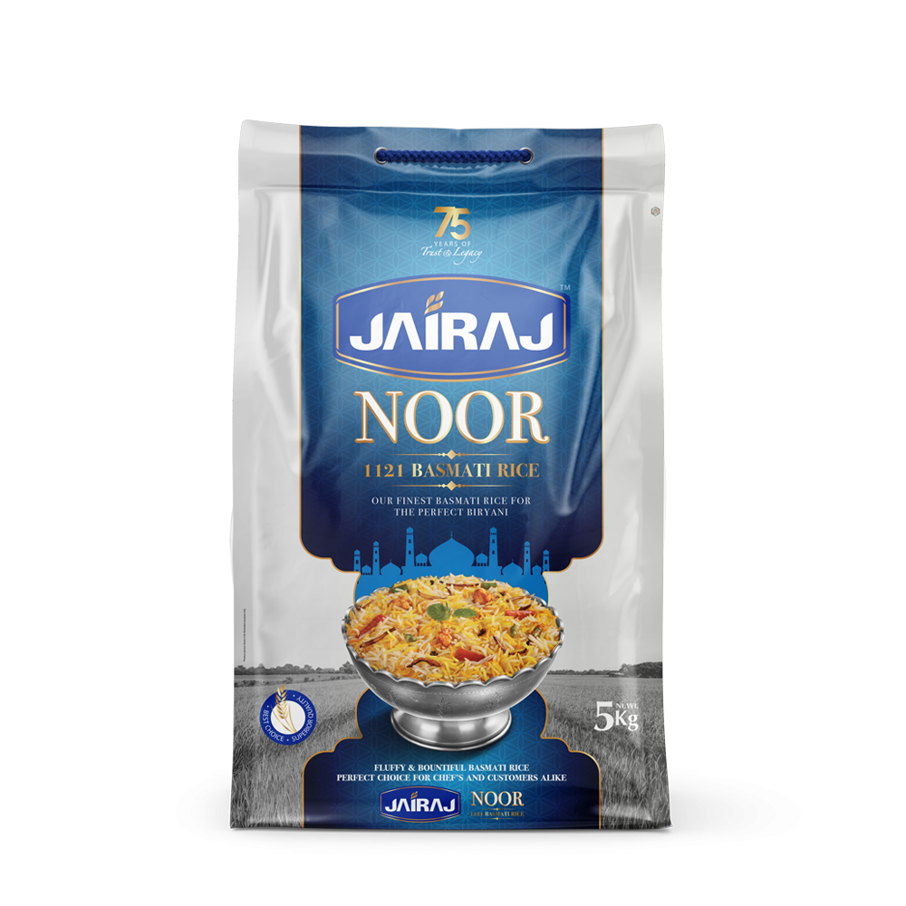 Jairaj Noor 1121 Basmati Rice 5 Kg