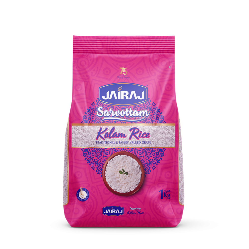 Jairaj Sarvottam Kolam Rice 1 Kg