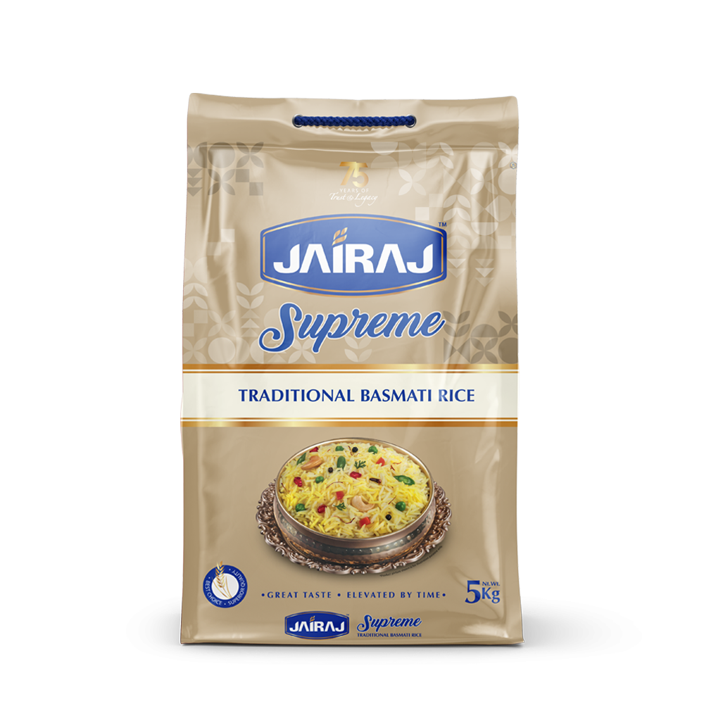 Jairaj Supreme Traditional Basmati Rice 5 Kg